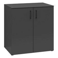 Kommode - anthrazit - 2 Türen