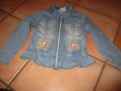 Jeans jacke mädchen 122 - mädchen,