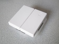 KOPP Serienschalter FEUCHTRAUM STANDARD arktis-weiß (IP44) UP FR Doppel 1polig