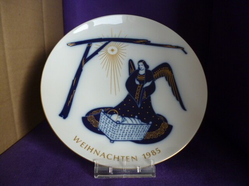 Weihnachtsteller 1985 kpm - weihnachtsteller,