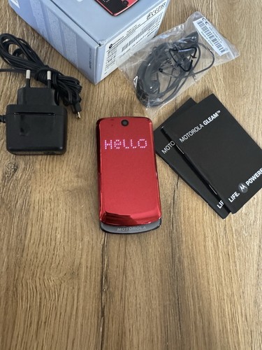 Motorola gleam red sehr - sehr, gut