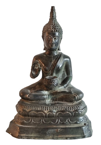 Schöne alte buddha - alte,