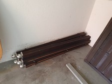 palisaden holz sichtschutz