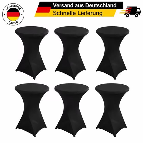 Stehtischhusse stretch - 6x,