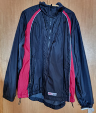 TCM Fahrradjacke Größe XL schwarz/rot
