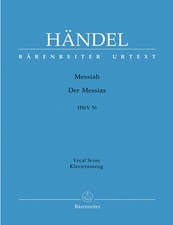 Händel Messiah Klavierauszug englisch/deutsch, Bärenreiter BA 4012-90, gut