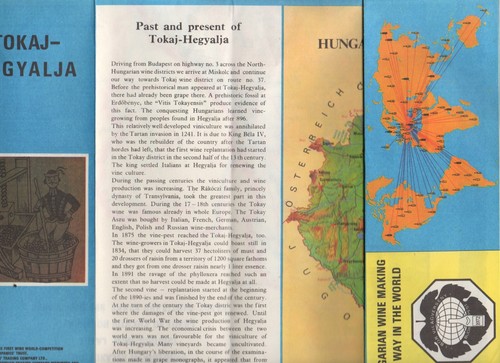 Prospekt tokaj hegyalja - "tokaj-hegyalja", –