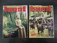 2 x Stafette Das Jugendmagazin Hefte Nr. 3 und 9 von 1986