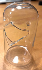 Glas - Vogel als Erdnuss- /