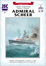 Kartonmodell Schwerer Kreuzer