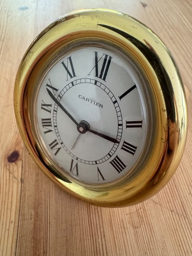 Cartier reisewecker stahl - reisewecker,