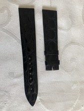 BREGUET  UHREN- ARMBAND 18,5 mm in schwarz