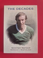 FUTERA 2024 GUNTER NETZER JAHRZEHNTE 1/5 KARTE NEU MINT GERMANY REAL MADRID