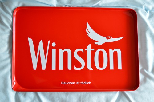 Serviertablett blechschild - serviertablett,