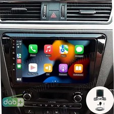 DAB+Für Skoda Rapid Spaceback 2012-2020 autoradio Carplay GPS Navi BT Android 15