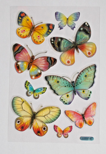 Sticker schmetterlinge mit - 9,