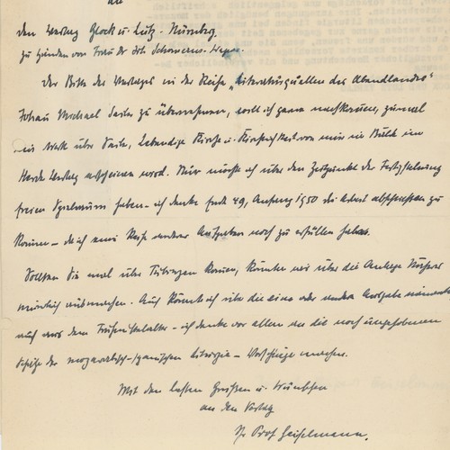 Brief des theologen josef - brief,