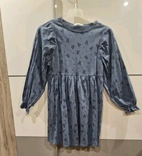 Mädchen Shirt Tunika Blau Gr