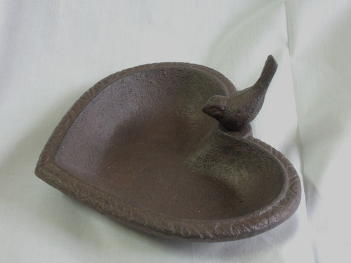 Kleine vogeltränke gusseisen - kleine,