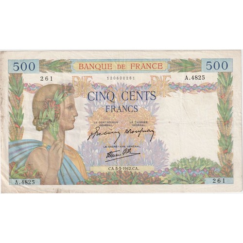 Frankreich 500 francs la - 500, francs,