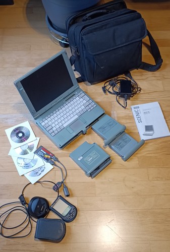 Vintage laptop siemens - vintage,