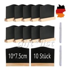 10 Stk Mini Kreidetafel mit