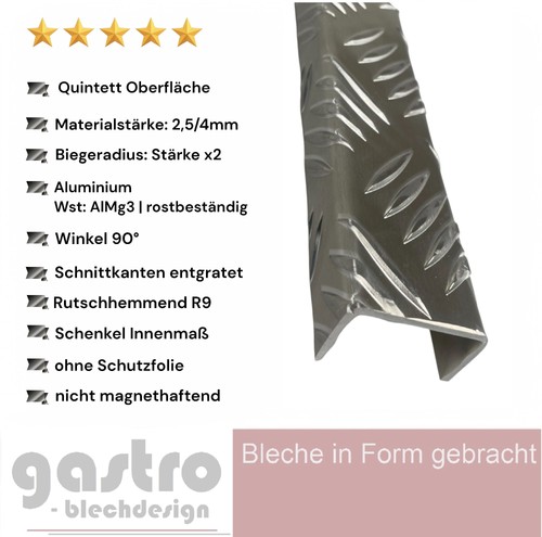 Aluminium riffelblech - ,
