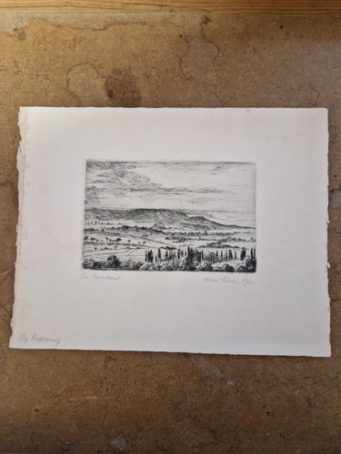 Clara rühle radierung - rühle,