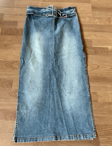 Damen jeansrock blue - jeansrock,