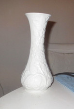 Weiße Porzellan Vase