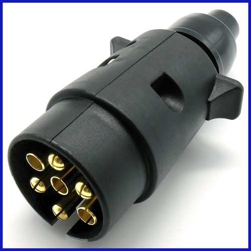 Polig anhängerstecker 12v - polig,