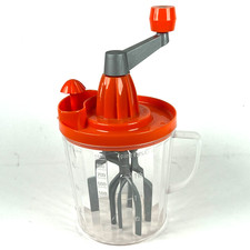 Vintage 60erJahre RÜHRFIX HANDMIXER Original Rührfix TYPE B Handrührgerät orange