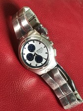 * Ausgefallene Herren Armbanduhr Quarz Morita Chronograph ungeprüft *