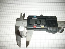 Potidrehknopf silber für Kompaktanlage ( vermutlich AIWA / Sharp)