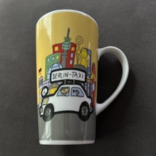 Ritzenhoff Breker Flirt Berlin Taxi Tasse XXL Fernsehturm Kaffeetasse gebraucht