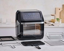 Betty Bossi Airfryer, Ofen und Grill , als Zugabe Wechselstecker für Deutschland