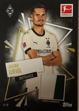 Match Attax 2025 2026 Bundesliga Relic Trikotkarte JR-JW Julian Weigl 12/250