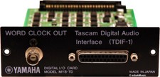YAMAHA MY8-TD Digital TDIF Card 01V 96 DM 1000 2000 02R96 / 1J GEWÄHR