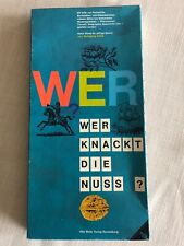 WER KNACKT DIE NUSS ?   14.216   Ravensburger Spiele  Otto Maier Verlag