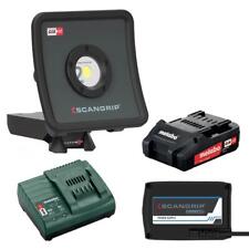 SCANGRIP LED Bau Strahler Arbeitsleuchte Lampe Nova 2 CAS SET Akku 18 V Netzteil