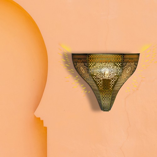 Orientalische wandlampe - orientalische,