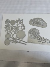Stanzschablonen Sonnenblumen