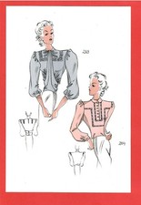 2 Mode-Zeichnungen „Wiener