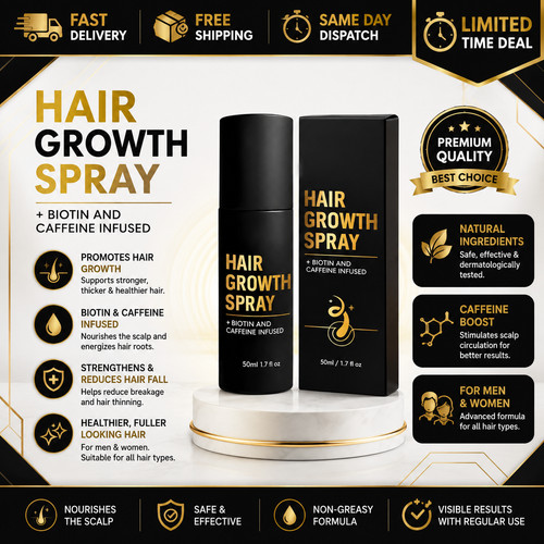 Hair growth spray biotin - hair, spray,