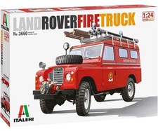 Italeri 3660 land rover - rover, fire