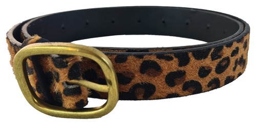 Damen gürtel leopard sieht - -,