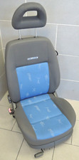 VW LUPO 6X / SITZ Fahrersitz / vorne links / STOFF / anthrazit / blau (XY38)