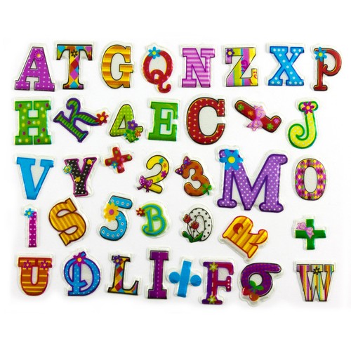 Buchstaben sticker alphabet - buchstaben,