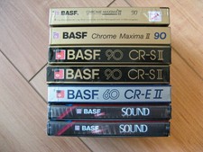 7 x BASF Kassetten, u.a
