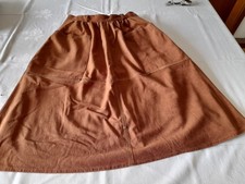 Vintage - Samtweicher Rock in Wildlederoptik - Größe 34